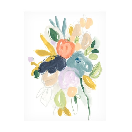 June Erica Vess 'Bijoux Bouquet II' Canvas Art, 24x32